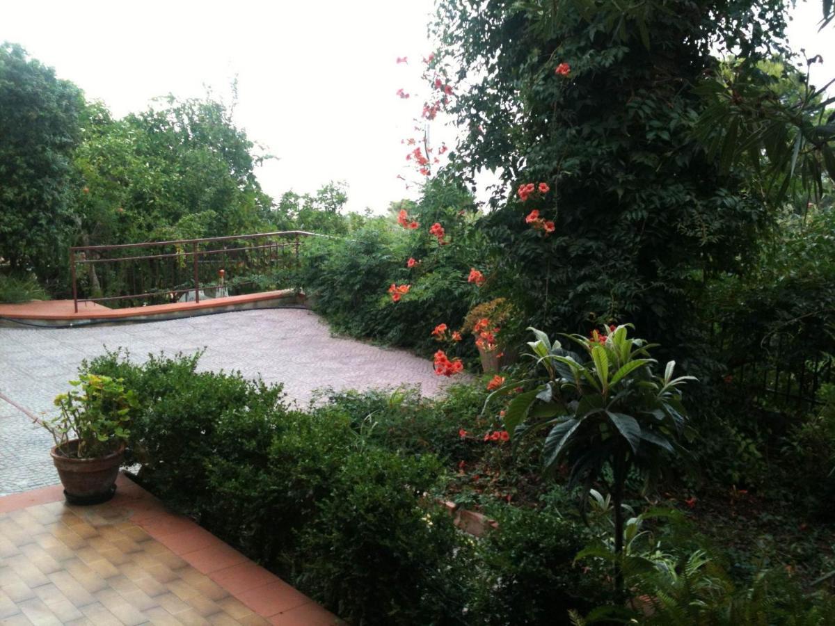 Stanza In Villa Con Giardino Vista Mare Cefalù Extérieur photo