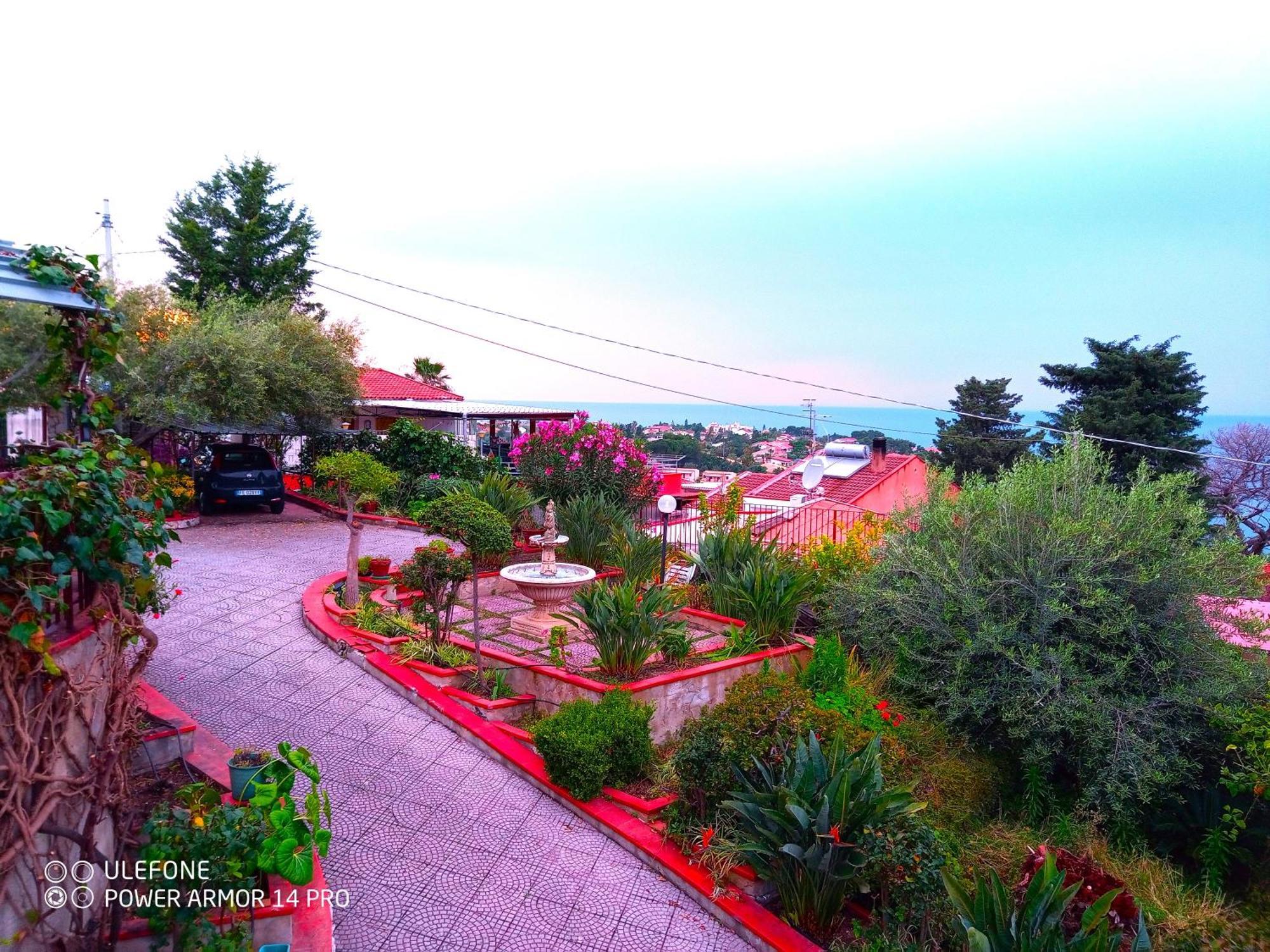 Stanza In Villa Con Giardino Vista Mare Cefalù Extérieur photo