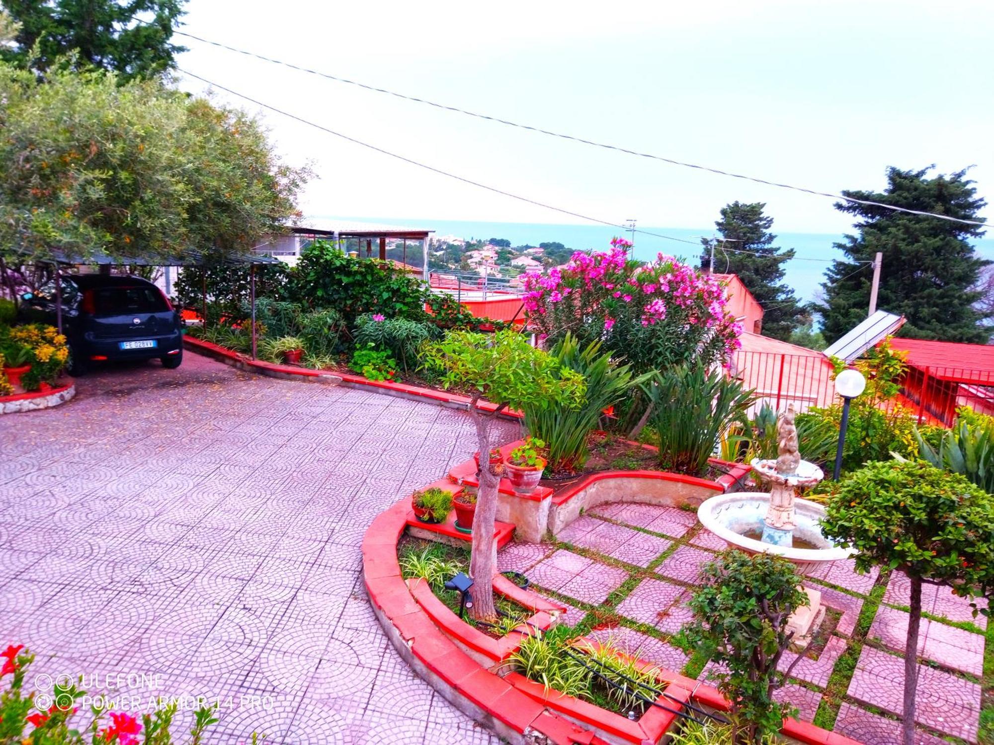 Stanza In Villa Con Giardino Vista Mare Cefalù Extérieur photo