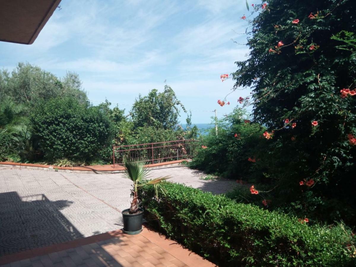 Stanza In Villa Con Giardino Vista Mare Cefalù Extérieur photo
